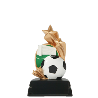 Male Soccer Super Star Trophy - 6