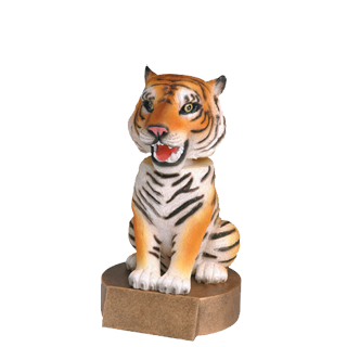 Tiger Mascot Bobblehead Trophy - 6