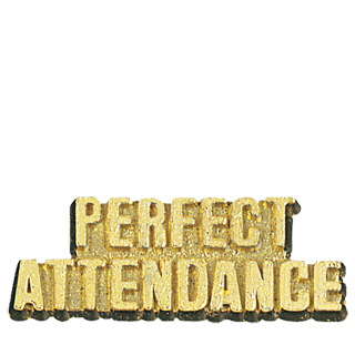 perfect attendance png