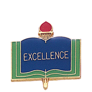 Excellence School Lapel Pin