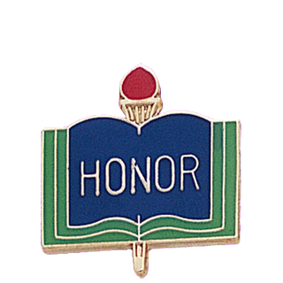 Honor School Lapel Pin