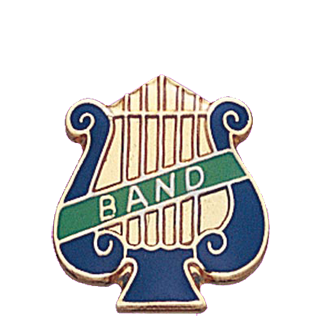 Band School Lapel Pin