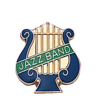 Jazz Band School Lapel Pin