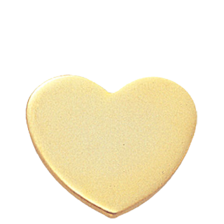 Gold Heart of Love Lapel Pin