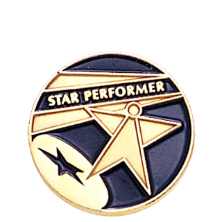 Star Performer Lapel Pin