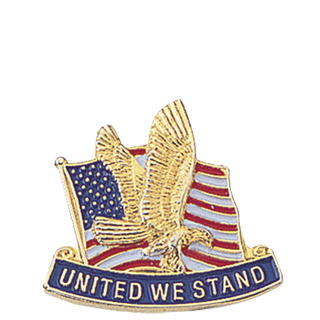 United We Stand Lapel Pin