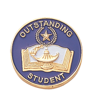 Outstanding Student Lapel Pin