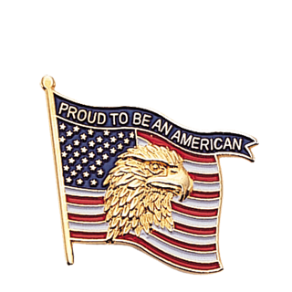 Proud to be an American Lapel Pin