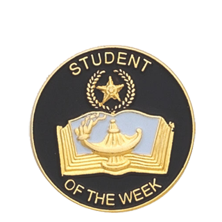 Student of the Week Lapel Pin