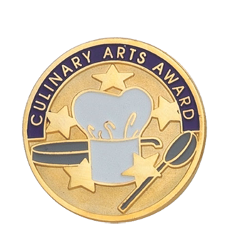 Culinary Arts Award Lapel Pin