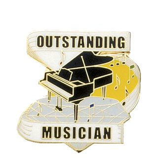 Outstanding Musician Lapel Pin