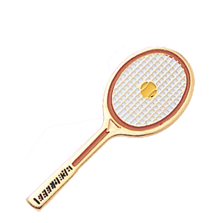 Tennis Color Lapel Pin