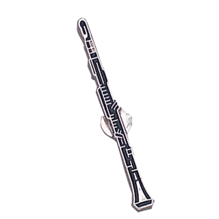 Oboe Music Lapel Pin