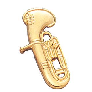 Baritone Music Lapel Pin