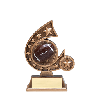 Golden Comet Football Trophy - 5.75