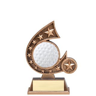 Golden Comet Golf Trophy - 5.75