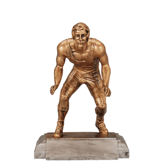 Male Wrestling Trophy - 7.5