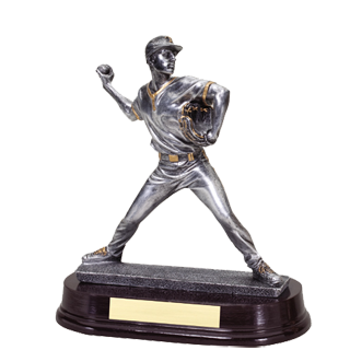 Baseball MVP Pitcher Trophy - 9