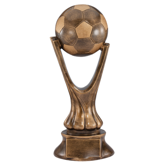 Bronze Sport Soccer Ball Tower Trophy - 20