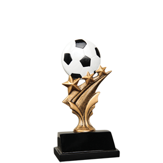 Soccer Tri Star Trophy - 5.5