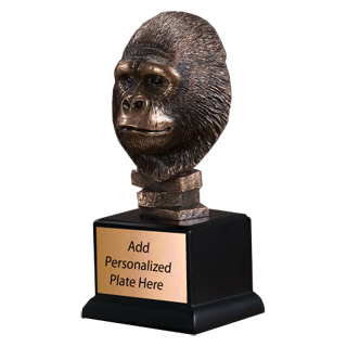 Gorilla Head Trophy - 9