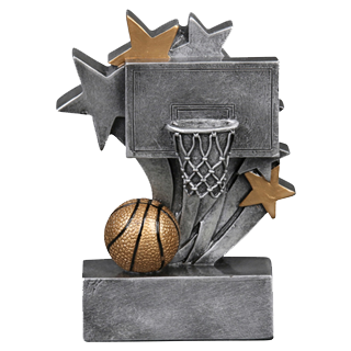 Basketball Star Blast Trophy - 4.75