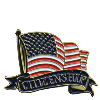 Educational Citizenship Pin