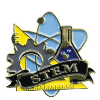 Educational STEM Pin